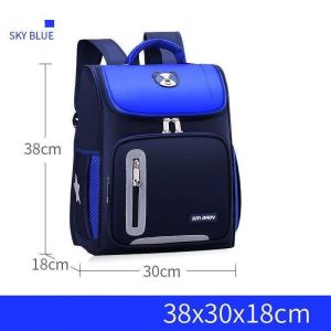 CJH BAG#9990 Nylon waterproof school 16inches backpack designed for primary school students with waterproof school backpack designed for primary school students