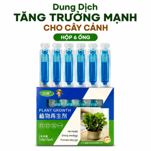 Dung Dịch Phục Hồi Cây Cảnh & Bonsai - Phân Bón Cây – Kích Rễ Kích Nụ Tăng Trưởng Mạnh – 6 Ống