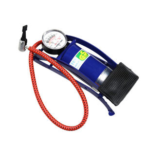 ปั๊มลมเท้า ที่ปั้มลมแบบเท้า สูบลมแบบเท้าเหยียบ สูบฟุตบอลพกพา ที่สูบลมมอเตอร์ไซค์ ที่สูบลมจักรยาน ที่สูบลมไฟฟ้า พกพาสะดวก