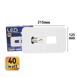 EBUYBEST Super Bright E27 60W Foldable LED Bulb 6500K Cool White 3000K Warm White Energy Saving Light Bulb for Market Living Room Garden Backyard