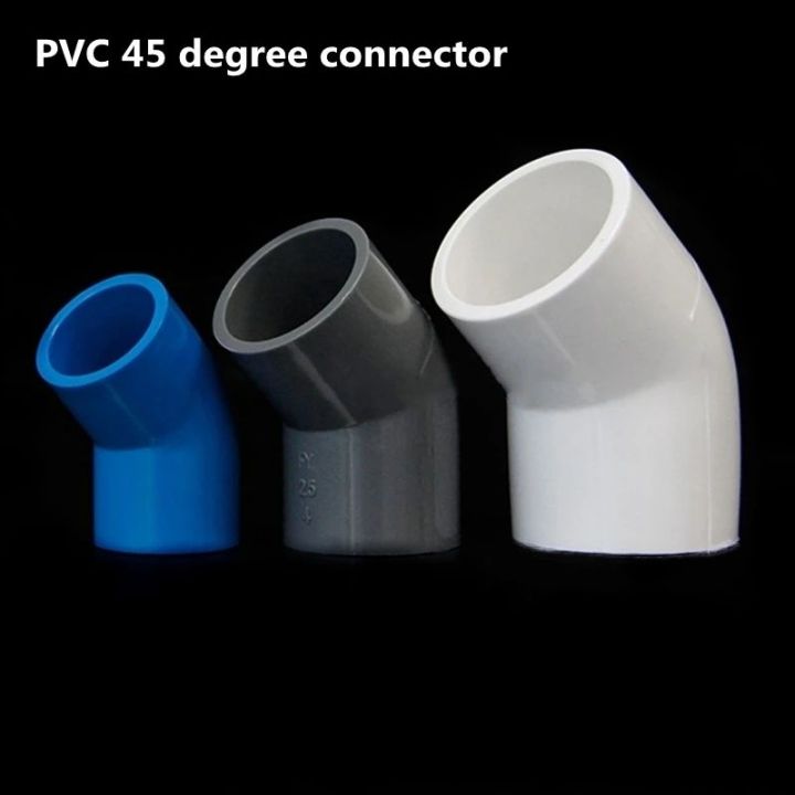20-63mm Plastic Water Pipe Quick-Connect Ball Valve – One-Way Straight Connector (Blue, 20mm)