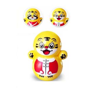 BAIXL For Kids Cartoon Desktop Decompression Relieve Stress Desktop Toy Car Interior Decoration Educational Toys Mini Tumbler Christmas Ornaments Penguin Tumbler Snowman Tumbler