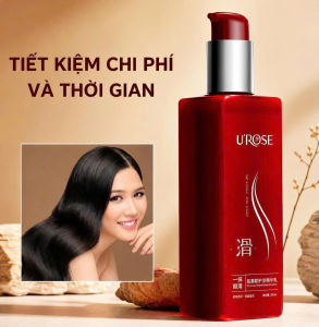 Kem Dưỡng Tóc U’ROSE 200ml Dưỡng Tóc Mềm Mượt Bóng Tự Nhiên Hỗ Trợ Dưỡng Ẩm Cho Tóc Khô Xơ Khó Vào Nếp