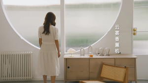 เครื่อง270ความชื้นสวยงามรูปร่างเมฆสร้างสรรค์มล. ความจุเครื่องเพิ่มความชื้นในอากาศแบบพกพาเหมาะสำหรับพื้นที่ใช้สอยที่สะดวกสบาย