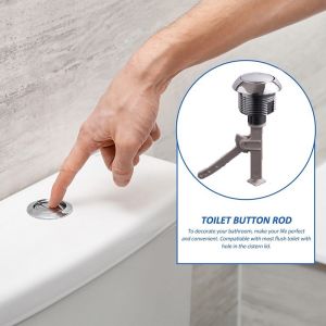 Toilet Water Tank Fittings Intake Valve Cistern Fittings Fast Fill Toilet Replacement Parts Universal Toilet Accessories