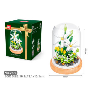 ช่อดอกไม้ DIY ดอกลิลลี่สีขาว ทิวลิป ดอกคาร์เนชั่น ของขวัญสำหรับสาวๆ