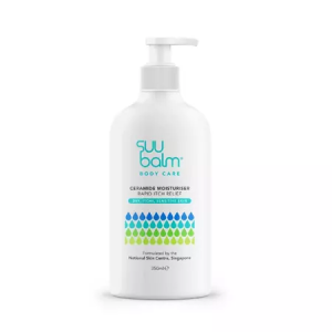 SUU BALM Ceramide Moisturiser (Rapid Itch Relief) 350ml EXP 2028/01