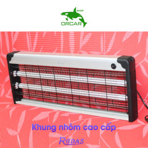 Đèn bắt côn trùng RGDAS công suất lớn phiên bản khung Nhôm Cao Cấp cơ chế vật lý không hóa chất độc hại chuyên dùng cho nhà hàng khách sạn xưởng chế biến trang trại