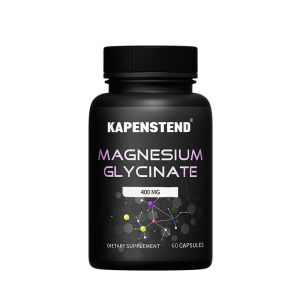 Magnesium Glycinate Capsules 400mg - Assist sleep,Ultra High Absorption & Bioavailability Elemental Magnesium Supplement Chelated Support Muscle Bones Cramps Recovery & Energy Vegan Non-GMO 60 Capsules