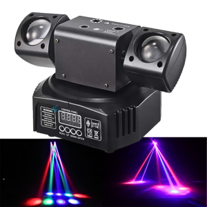 ORI GVT Lampu Disco laser sensor suara musik sorot panggung LED RGBW Moving Head DMX512 36W - G36