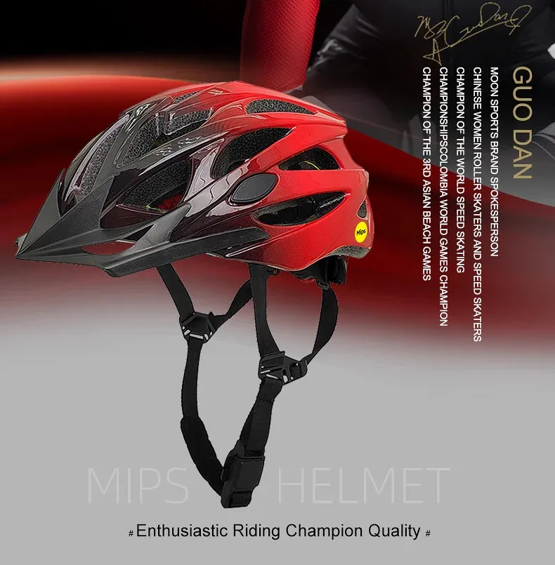 MOON Mips Mountain cycling Helmet for anad Youth Road Bike Impact  Protection Lightweight Recreational Bike Helmet