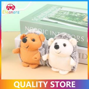 [Eleanor] Cute Hedgehog Plush Toy Cartoon Animal Pendant Soft Stuffed Doll Keychain Backpack Car Bag Key Ring Decor Kid Gift