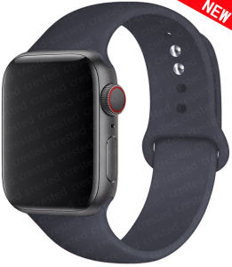 Silicone Strap for Smart Watch Ultra 3/Ultra 2/Ultra 49mm 45mm 44mm 41mm 40mm Women Men lWatch Series 11 10 46mm 42mm Series 9 8 7 6 5 4 3 SE3 SE2 SE Sport Rubber Band