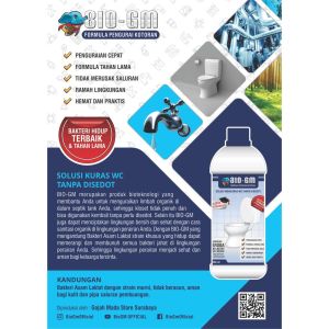 Mengatasi WC / Septic Tank Mampet Penuh Luber [BIO GM 500ml]