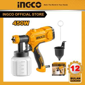 Spray Paint Gun 450W(800cc) Listrik Heavy Duty INGCO SPG3508