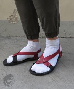 Camou Sandal Selop Pria Tali Belakang Outdor Anti Selip Borneo White
