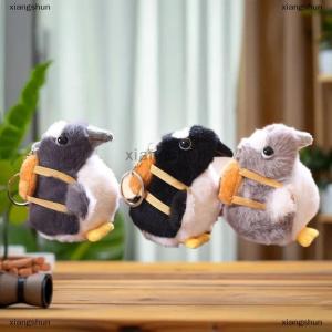[COD] xiangshun Kawaii Little Penguin Plush Keychain Cute Cartoon Stuffed Doll Keyring Bag Pendant Backpack Hanging Decoration Birthday Gifts