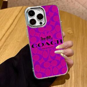 C--s Cherries Phone Case For IPhone 17 16 Air E 15 14 13 12 11 Plus Pro Max Electroplated Transparent Soft Shell