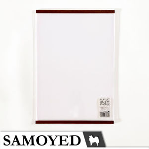 Pigura / Frame / Bingkai Poster / Brosur Akrilik Magnet Tempel Dinding / Magnetic Acrylic Display Board / Sign Holder Samoyed ADSB-W6 A3