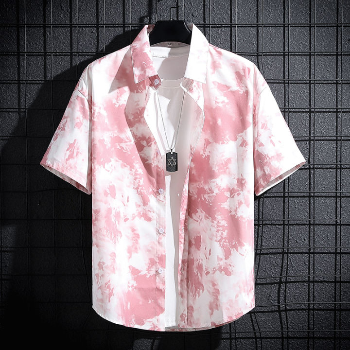 thin short sleeve button up