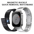Stainless Steel Strap CMF Watch Pro Smart Watch Slide Remove Magnetic Buckle Bracelet CMF by Nothing Watch Pro Replacement Band. 