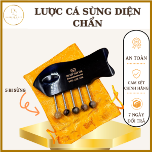 Lược Chải Thông Cá Bi 5 Sừng Dụng Cụ Diện Chẩn