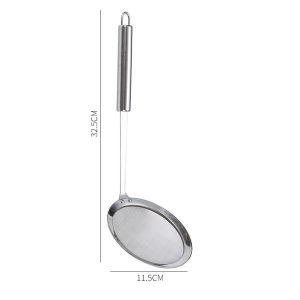 DAFIFY SUS 304 Kitchen Utensil Stainless Steel Super Fine Mesh Colanders Food Strainer Oil Spoon Seives