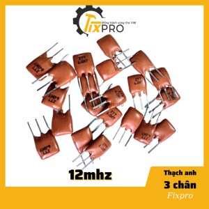 Combo 5 chiếc Thạch anh 3 chân 12mhz màu cam chất lượng tốt - Fixpro