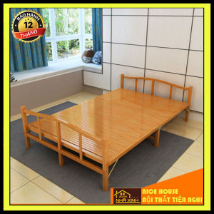 (FREESHIP) Ghế Giường Sofa Tre Gấp Gọn 2 Trong 1 Tiện Lợi Hiện Đại Phong Cách Giường Xếp Gấp Gọn Bằng Tre Già Trên 6 Năm Tuổi Bền Đẹp Chắc Chắc Chống Mối Mọt Sofa Giường Tre Thông Minh