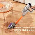 Airbot Hypersonics Pro Cordless Vacuum Cleaner handheld 2 in 1 Daya Hisap Kuat Brush Layar tampilan LED deteksi cerdas  Penyedot Debu serbaguna. 