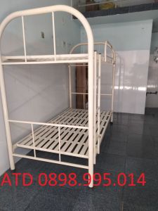 Giường tầng bằng-giường sắt 2 phòng cho công nhân viên giá rẻ xưởng có sẵn số lượng lớn giao lắp nhanh chóng
