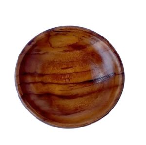 piring kecil kayu jati piring tatakan piring roti kayu jati lepek kayu jati