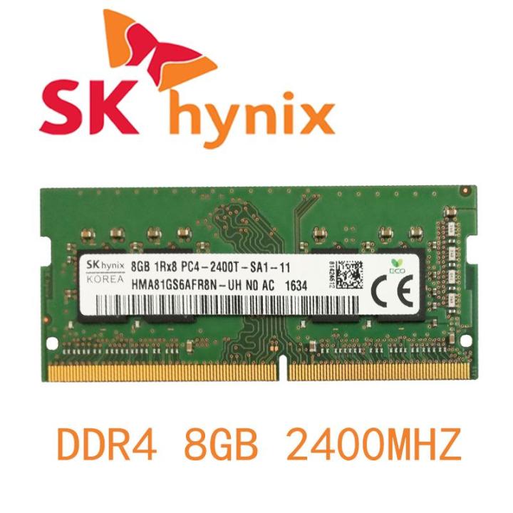 SK Hynix HMA81GS6AFR8N-UH 8GB DDR4-2400 SODIMM good work laptop ram ...