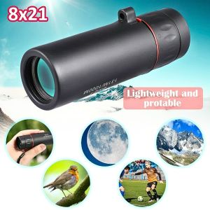 COD CEPAT Teropong Monocular Jarak Jauh Compact Hunting TelescopeHp Zoom 8 x 21 Zoom