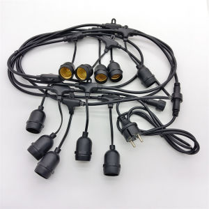 Bộ dây đui đúc lõi đồng dây bóng đèn chống nước trang trí ngoài trời sân vườn cafe trà sữa