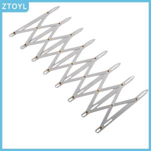 ZTOYL Buttonhole Spacer Expanding Crafting Guide Rule Sewing Gauge Equidistant Measuring Marking Tool for Grommet Button Holes