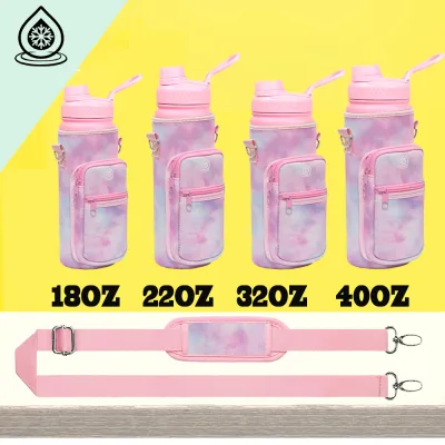 Vacuum Aqua flask Water Bottle Bag with Sling 40oz 32oz 22oz 18oz Aquaflask Accessories bag for AquaFlask Tumbler＆Pocket