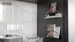 Magnetic File Holder Magnetic Organizer Folder Holder Magnetic Magazine Holder Magnetic Paper Holder Magnetic Mail Holder Book Holder for Whiteboard File CabinetRefrigerator(Black)