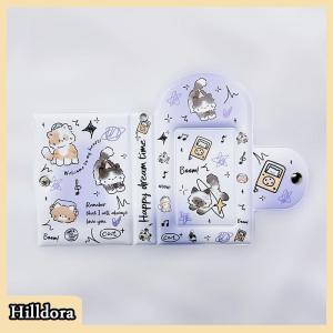 [Hilldora] Cute Photo Album 3 Inch Photo Card Holder Idol Card Binder Collection Book 36 Pocket Book Album Photocard Storage Case