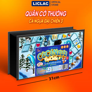 (XẢ KHO) Cờ Cá Ngựa Đại Chiến 3 - Thế Giới Băng Giá Boardgame chiến thuật phiêu lưu dành cho mọi lứa tuổi
