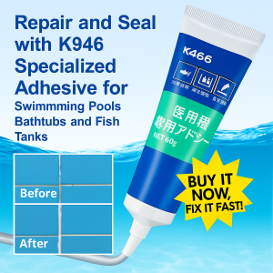 All Purpose Waterproof Sealant Glue for Bathroom Kitchen Sink Pipe Repair Strong Adhesive Transparent Underwater Bonding On Hand