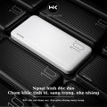Pin sạc dự phòng 10000mAh Wekome WP-129 thông minh tự ngắt nguồn điện - AK STORE. 