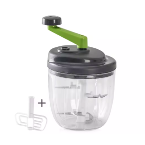 SJJL MALL 500/900 ML Handcrank Meat Mincer Labor-saving Efficient Garlic Crusher Multifunctional Quick Onion Cutter Cooking