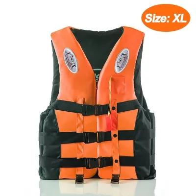 【COD】 Professional Safety Life Vest Jacket For Adult and Kids Outdoor Water Sport Fishing Swimming Boating Emergency Rescue