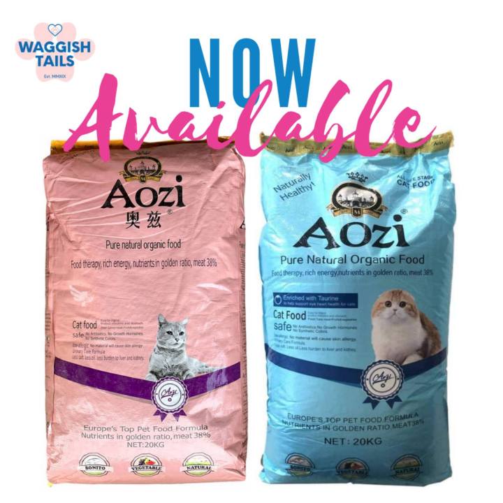 Aozi Cat Food for All Life Stages - TUNA (BLUE) - 1kg REPACKED | Lazada PH