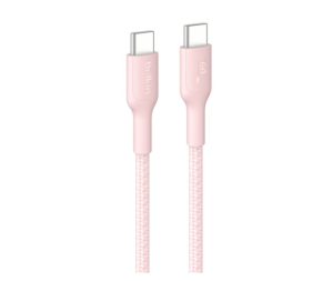 BELKIN 60W BOOSTCHARGE PRO BRAIDED USB-C TO USB-C CABLE (1M)