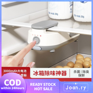 Rechargeable Ozone Generator Refrigerator Deodorizer Sterilizer Fresh Keeper Odor Remover Purifier For Fridge Kitchen