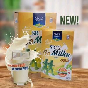 Gomilku Gold SR12 Susu Kambing Etawa Rendah Lemak 0% Kolesterol Tinggi Kalsium Bebas Gula Untuk Anda