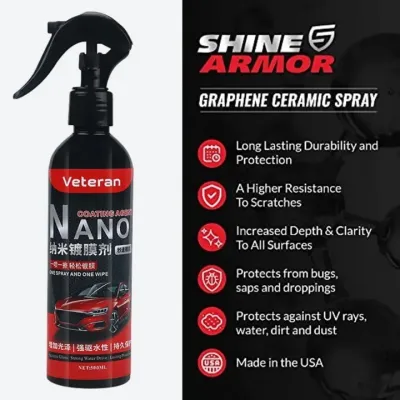 Bình Xịt Phủ nano Ceramic Wax - Nano Phủ Bóng Ô tô Phủ Bóng Xe - Chống Bám Nước - Chống Bụi Bẩn