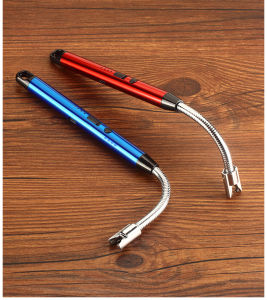 Dụng cụ mồi lửa bếp gas bếp cồn châm nến châm đèn đầu xuay 360 độ sạc pin